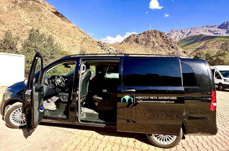van mercedes morocco meta adventures